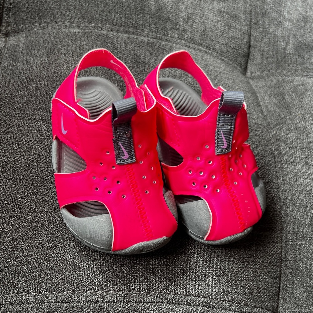 Pink Nike Sandals